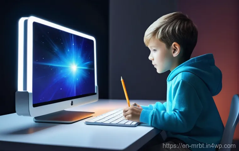 알파세대를 위한 맞춤형 콘텐츠 제작 방법 - **Prompt 1: Future Classroom: Interactive Digital Learning**
    "A vibrant, brightly lit classroom ...